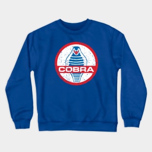 Shelby Cobra badge - worn distressed look Crewneck Sweatshirt